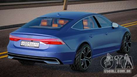 Audi A7 2018 Evil para GTA San Andreas