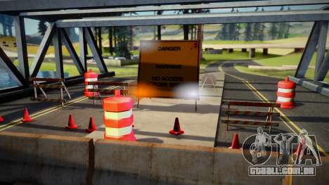 Roadblocks Lights (2DFX) para GTA San Andreas