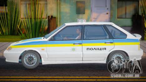 Vaz 2114 Police Ukraine para GTA San Andreas
