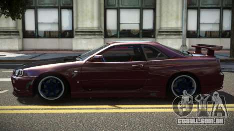 Nissan Skyline R34 GT-R XR para GTA 4