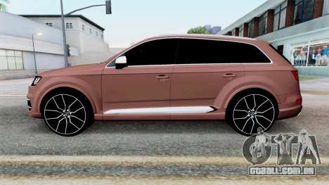 Audi Q7 (4M) 2016 para GTA San Andreas