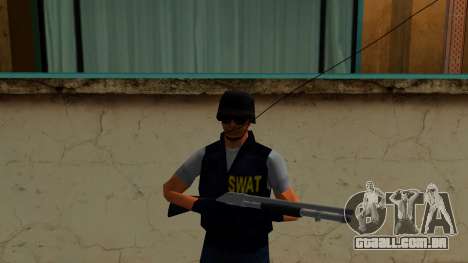 Mossberg 590 mariner silver para GTA Vice City