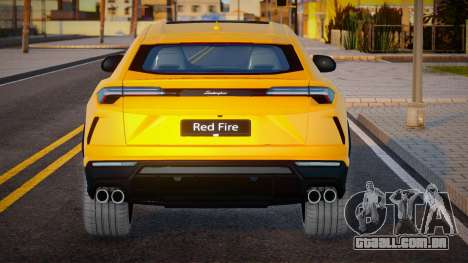 Lamborghini Urus Yellow para GTA San Andreas