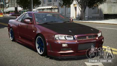 Nissan Skyline R34 GT-R XR para GTA 4