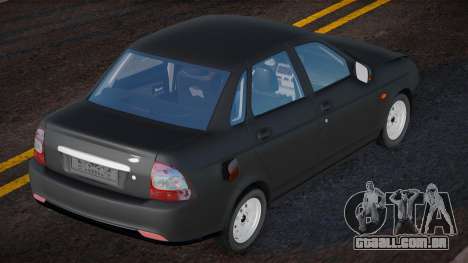 Lada Priora 2170 Black Edition para GTA San Andreas