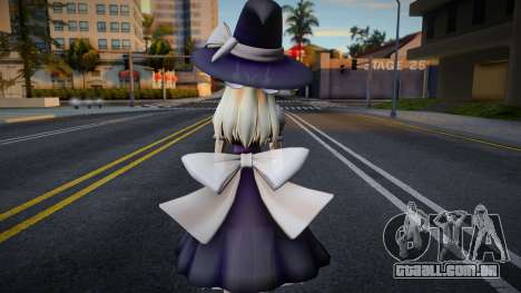 Marisa Kirisame Skin (mmd) para GTA San Andreas