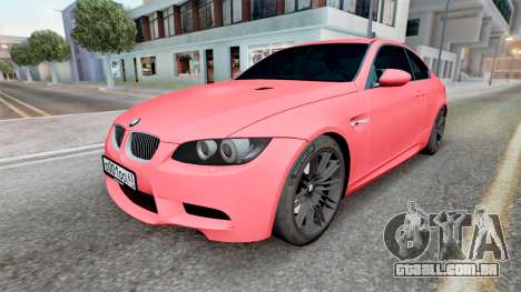 BMW M3 (E92) Tulip para GTA San Andreas