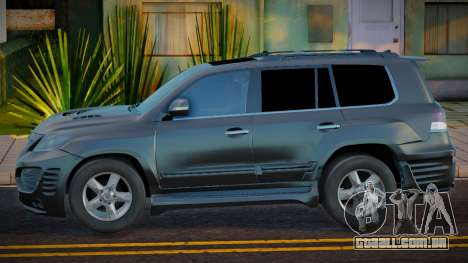 Lexus LX 570 INVADER Black para GTA San Andreas