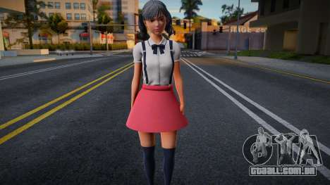 Yuan School Uniform para GTA San Andreas