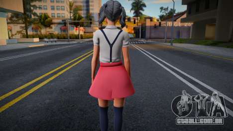 Yuan School Uniform para GTA San Andreas