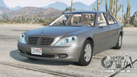 Mercedes-Benz S 600 (W220) Tapa