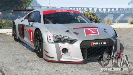 Audi R8 LMS GT3 2016 Silver Chalice