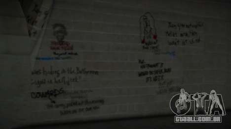 Grafitis En El Tunel para GTA San Andreas