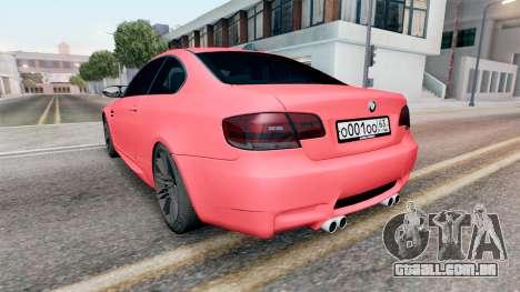 BMW M3 (E92) Tulip para GTA San Andreas