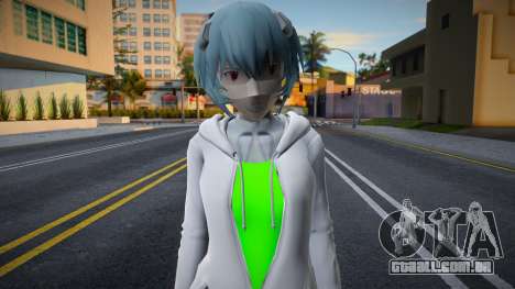 Rei Ayanami - STM Grove Street para GTA San Andreas