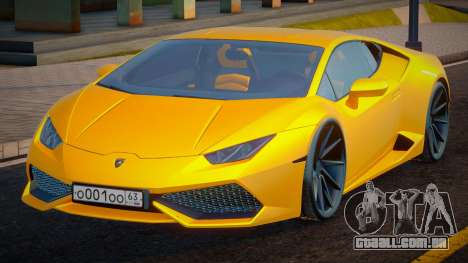 Lamborghini Huracan Devo para GTA San Andreas