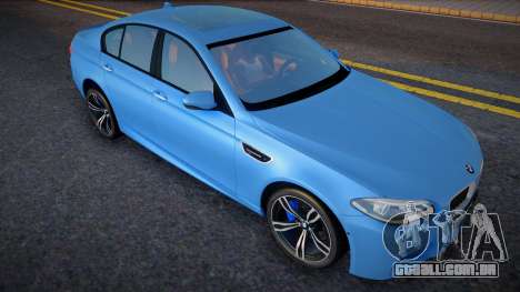 BMW M5 F10 STOCK Re-styling para GTA San Andreas