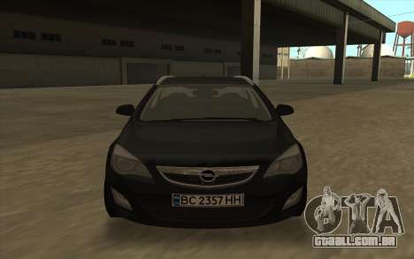Opel Astra J 2.0 HDI para GTA San Andreas