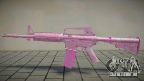 M4 Barbie para GTA San Andreas