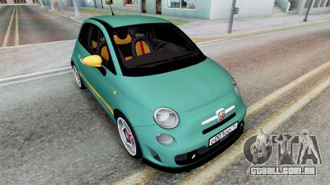 Abarth 500 para GTA San Andreas