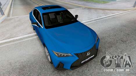 Lexus IS 350 F Sport 2020 para GTA San Andreas