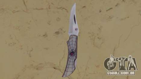 Spider Knife para GTA Vice City