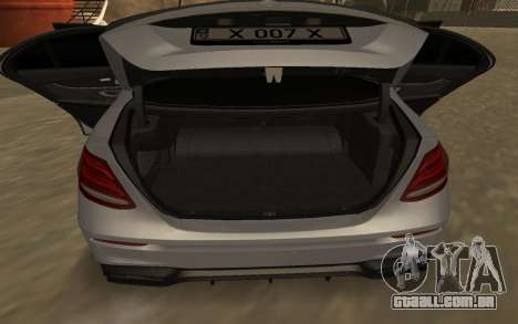 Mercedes-Benz E class (W213) para GTA San Andreas