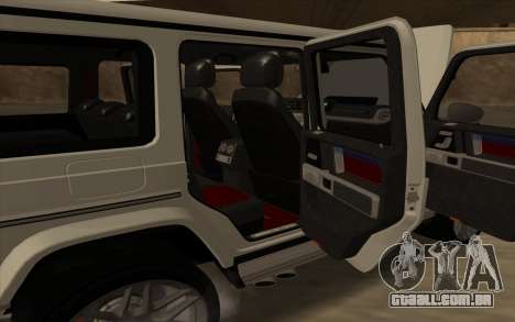 Mercedes-Benz G63 AMG 2018 biTurbo para GTA San Andreas