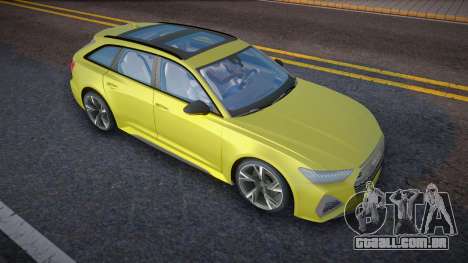 Audi RS6 C8 Diamond para GTA San Andreas