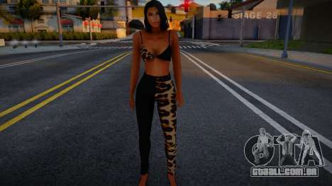 Sexy Brunette Girl v3 para GTA San Andreas