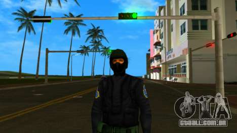 Agente do FBI em armadura leve para GTA Vice City