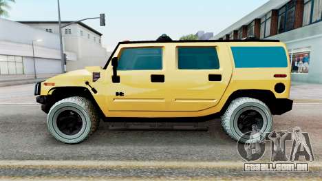 Hummer H2 Tacha para GTA San Andreas