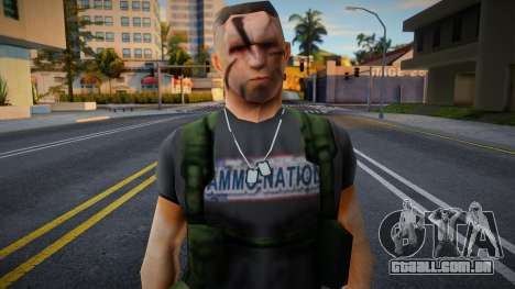 Retired War Veteran para GTA San Andreas