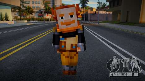 Minecraft Story - Soren MS para GTA San Andreas