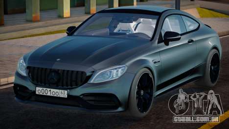 Mercedes-Benz C63s AMG Devo para GTA San Andreas