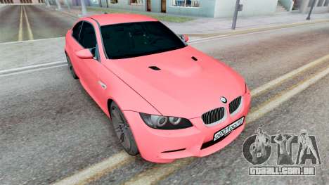 BMW M3 (E92) Tulip para GTA San Andreas