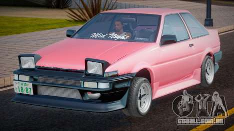 Toyota Corolla Levin AE86 para GTA San Andreas