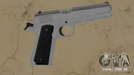 1911 Silver para GTA Vice City