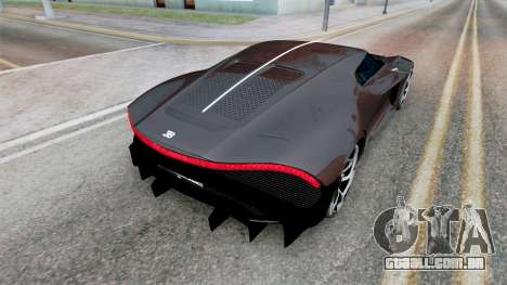 Bugatti La Voiture Noire Mockup 2019 para GTA San Andreas