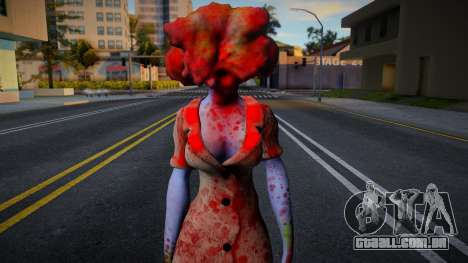 Enfermera Combinada De Silent Hill Con Chasquead para GTA San Andreas