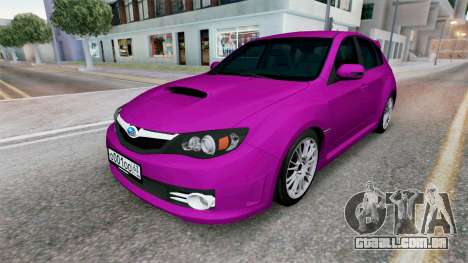 Subaru Impreza WRX STI Hatchback (GRB) para GTA San Andreas