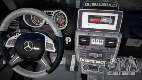 Mercedes Benz G63 Black Edition para GTA San Andreas