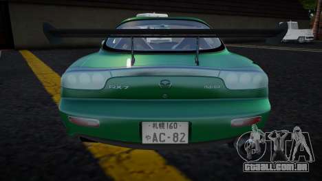 Mazda RX-7 Green para GTA San Andreas