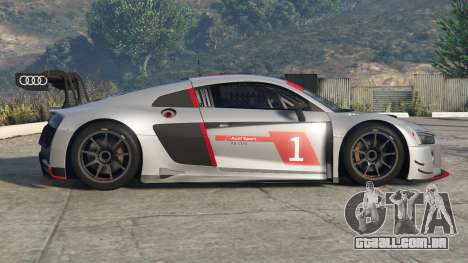 Audi R8 LMS GT3 2016 Silver Chalice