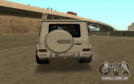 Mercedes-Benz G63 AMG 2018 biTurbo para GTA San Andreas