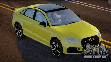 Audi RS3 Flash para GTA San Andreas