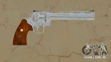 Colt Python 8 inch wood grips para GTA Vice City