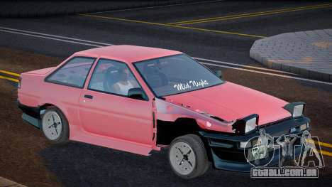 Toyota Corolla Levin AE86 para GTA San Andreas