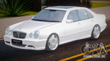 Mercedes-Benz E55 AMG (W210) White para GTA San Andreas