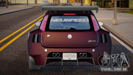 [NFS Most Wanted] Fiat Punto Chicane para GTA San Andreas